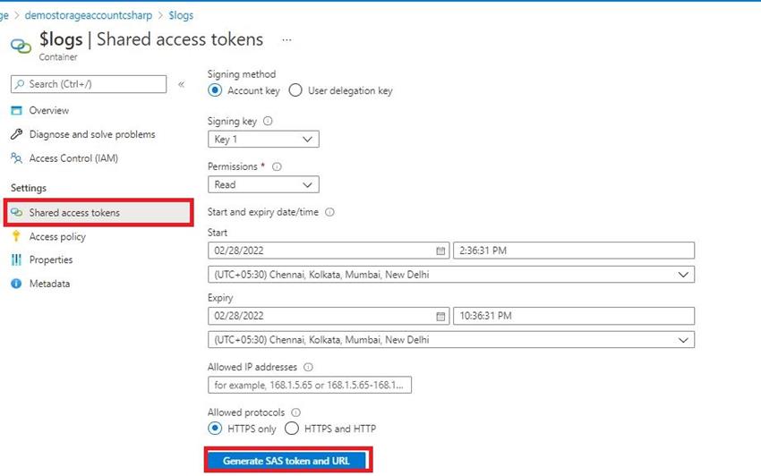 Managing Storage Accounts on Microsoft Azure